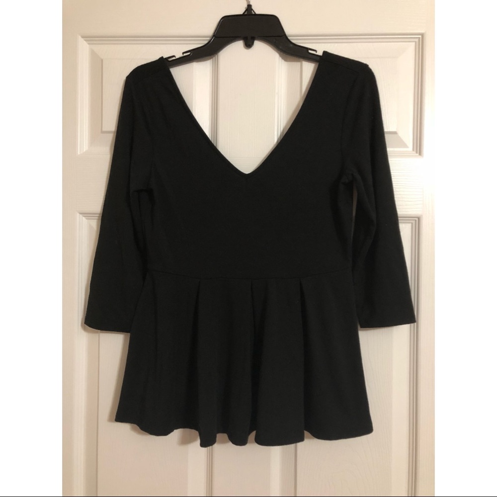 Victoria’s Secret Deep V Black Top
